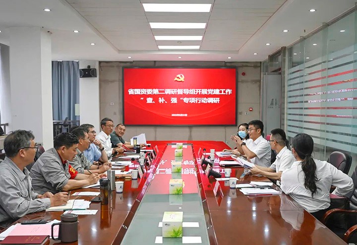 省国资委第二调研督导组到意昂体育 | 智能运动新世代的引领者（煤化）集团开展党建工作“查、补、强”专项行动调研