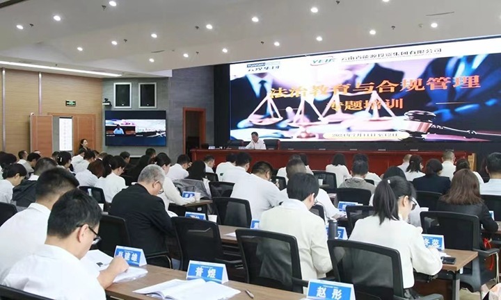 煤炭产业集团、能投集团联合举办2024年度法治教育与合规管理专题培训